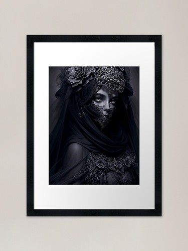 Stampa artistica con - , cornice