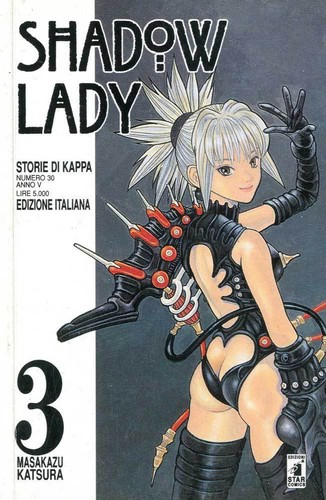 Manga star comics shadow - star, lady